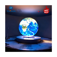 Personalizado de Fábrica, Alta Resolución HD 360 °   Pantalla LED Esférica Creativa para Modelado, Interior y Exterior, Bola de Video Publicitaria, Pantalla LED