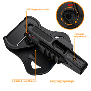 Funda Táctica para Pistola, Ajustable 360 Grados, Polímero PA66, Soporte para Equipo, Liberación Rápida, Accesorios de Caza y Tiro al Aire Libre - Product Image 5
