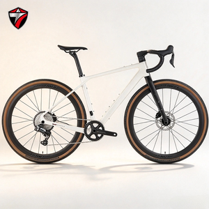 Nouveaux modèles de vélos de gravier Gravel-x 2026, cadre en fibre de carbone, transmission sans fil 13 vitesses, freins hydrauliques, pour la route et le gravier, à vendre - Product Image 1