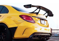 Aileron arrière universel en fibre de carbone léger de style IMP pour Mercedes Benz W205 AMG C63 berline 2016 et plus
