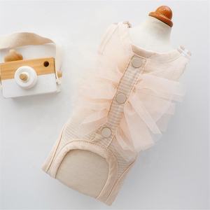 MMG-Pañales lavables para perros, bragas sanitarias de algodón con Tirantes ajustables, bragas estampadas para perros - Product Image 1