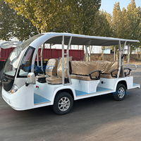 Populaire Mini-bus touristique électrique de luxe à 11 places, fermé, homologué pour la circulation routière, pour visites et excursions urbaines