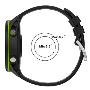 Forwelleny – Bracelet de rechange de montre intelligente de sport en caoutchouc Silicone pour <span class=keywords><strong>Garmin</strong></span>, 18mm, 20mm, 22mm - Product Image 2