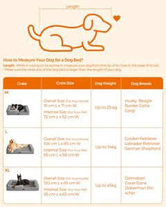 Feandrea Grote Hondenbank Bed Orthopedisch Traagschuim Hondenbed Met Afneembare Wasbare Hoes - Product Image 5