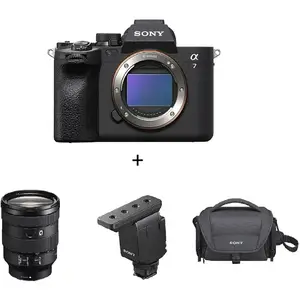 Продажа 2024-Sonys ILCE7M4 a7 IV беззеркальная камера корпус черный + SEL24105 FE 24 /105 мм F4 G объектив ECMB10 Mic + LCSU21 переноска