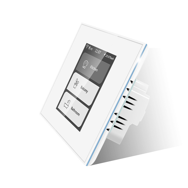 Factory Price Home Automation Manufacturer 4 Models in 1 LCD Wifi Zigbee Smart Switch Compatible With Tuya Google and Alexa