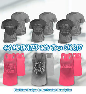 Custom נסתרת השראה הודעה מצחיק מוטיבציה אימון חולצה כושר חולצה זיעה בחולצות לגברים - Product Image 5