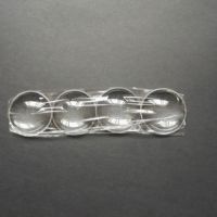 Loupe 3D VR en PMMA acrylique de 42 mm, lentille optique asphérique plan-convexe, structure sphérique plate, concave-convexe, OEM