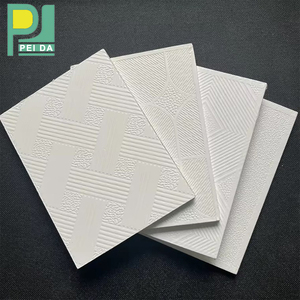 कारखाना आउटलेट 2x2ft सरल डिजाइन pvc जिप्सम छत जिम के लिए - Product Image 2