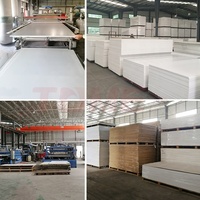 1220x2440mm blanc dur Pvc mousse plastique feuille 3mm 4mm 5mm Pvc Celuka conseil pour la décoration
