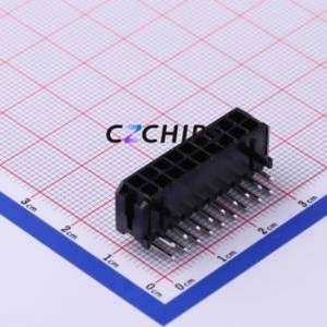 M3025R-2x9P Wire-to-Board Pin Header Bent Lead Through Hole,P=3mm Connector 2x9P 3mm Right Angle Insert 18P - Product Image 1