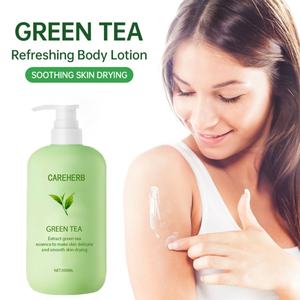 Custom Logo Natural Organic Cream <b>Moisturizing</b> Lightening Refreshing Smoothing Green Tea Body Lotion - Product Image 3