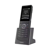 Fanvil W610W Ponsel VoIP, ponsel IP WiFi isi ulang daya tipe-c 1900mAh dengan fungsi suara & getaran HD