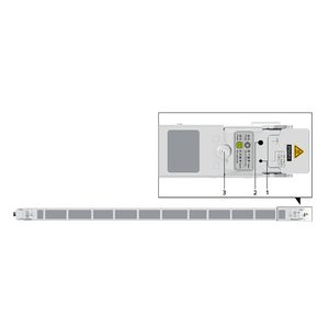 CR8DSFUI2TC1 03050LEF (NetEngine 8000 X16 2Tbps Switch Fabric Unit(SFUI-2T-C)) สำหรับการ์ดอินเทอร์เฟซ Hw - Product Image 2