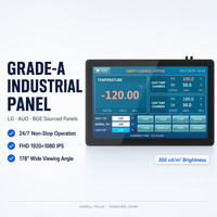 PC industriel tout-en-un avec écran tactile de 15,6 pouces pour HMI, kiosque, affichage numérique et contrôle d'usine en libre-service