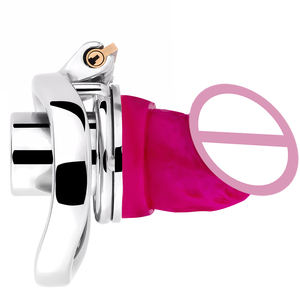 Dispositif de <span class=keywords><strong>chasteté</strong></span> urétrale inversé FRRK, <span class=keywords><strong>cage</strong></span> à pénis avec tête de gode, verrouillage strict négatif, dispositif de <span class=keywords><strong>chasteté</strong></span> masculin, <span class=keywords><strong>cage</strong></span> à pénis - Product Image 3