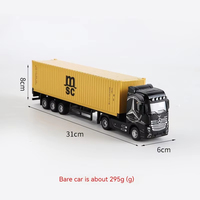 Luz de sonido de aleación 1:32, juguetes fundidos a presión, coche de juguete, Tractor, camión pesado, modelo de vehículo de transporte de ingeniería