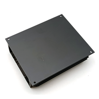 Boîtiers externes personnalisés en alliage d'aluminium anodisé de précision, service d'usinage CNC, indice de protection IP54, certifié ROHS, pour extérieur
