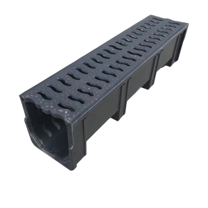 Caniveau de drainage linéaire BMC EN1433, canal de drainage composite robuste avec grille en plastique <span class=keywords><strong>pour</strong></span> cour logistique - Product Image 1