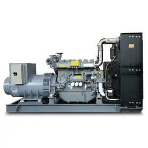 480kw diesel generator power by International engine brand Parkins or Cumins