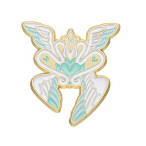 เข็มกลัดศิลปะลายปีกนางฟ้าที่งดงามบนท้องฟ้าเข็มกลัดติดปกเสื้อสำหรับเสื้อผ้าและเครื่องประดับการพิมพ์แบบดิจิตอล - Product Image 6