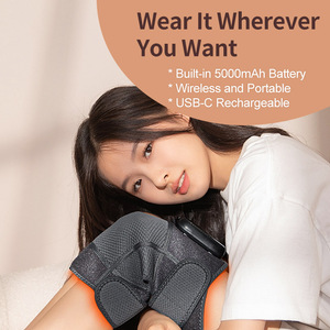USB Có Thể Sạc Lại Đa Năng Đầu Gối Chân Massager Với Có Thể Điều Chỉnh Nhiệt Và Rung Động Cho Đầu Gối Vai Khuỷu Tay - Product Image 2