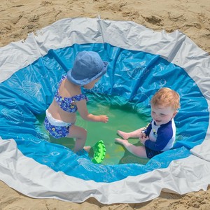 Tapis de jeu aquatique pour enfants, bleu ciel, en PVC, pliable, pour l'extérieur, la plage, antidérapant, résistant à l'humidité, pour 0 à 24 mois, unisexe - Product Image 1