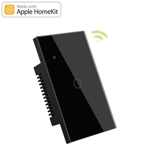 Panel táctil de vidrio templado <span class=keywords><strong>Smart</strong></span> 2 botones WIFI <span class=keywords><strong>Switch</strong></span> <span class=keywords><strong>Homekit</strong></span> Compatible con Apple Voice 2 Gang <span class=keywords><strong>Switch</strong></span> Apple Control - Product Image 5