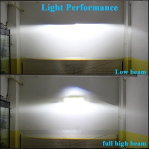 Sanvi Drop Shipping S10 BI LED Hyperboloid Projector 55W 5500K LHD RHD Car Headlight LED Head Light Car Headlight Auto Lighting - Product Image 5