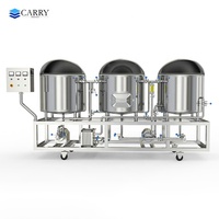 Système de brassage domestique 3 cuves de 200 L personnalisé de qualité alimentaire en promotion