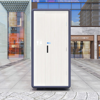 Vente directe usine – Toilettes conteneurs portables pré-câblées avec lavabos en acier inoxydable, déploiement rapide, pour usage extérieur, alimentation solaire