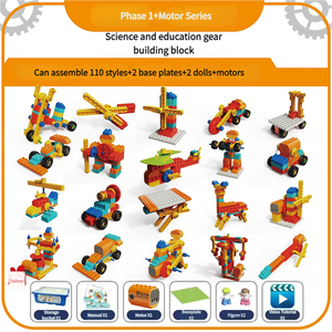 Juguete <span class=keywords><strong>de</strong></span> Bloques <span class=keywords><strong>de</strong></span> Construcción Mecánicos Compatibles con <span class=keywords><strong>LEGO</strong></span> <span class=keywords><strong>de</strong></span> Piezas Grandes para Niños y Niñas - Product Image 6