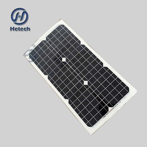 Panel Solar Mini de Tamaño Pequeño, 12V 18V 20W 30W 50W 100W 150W, Panel Solar Monocristalino Personalizado - Product Image 4