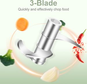Hachoir Électrique Mini 22W Écologique Rechargeable USB avec Moteur à Balais, Garantie 1 An - Idéal pour Aliments Bébé et Cuisine - Product Image 2