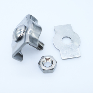 Clip de câble en acier inoxydable 304 à simple boulon pour applications marines, industrielles et de <span class=keywords><strong>bricolage</strong></span> - Product Image 3