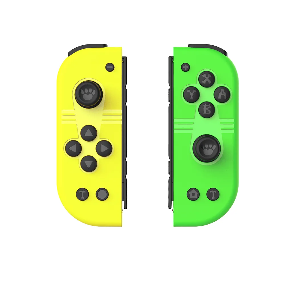 Honcam Joypad के लिए Nintendo स्विच/लाइट वायरलेस स्विच नियंत्रक टर्बो गति नियंत्रण दोहरी सदमे के लिए प्रतिस्थापन