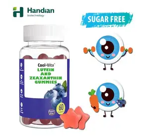 Pection Suikervrije Ooggezondheid Gummy Luteïne & Zeaxanthine Volwassenen Oogzorg Vitamine Gummy