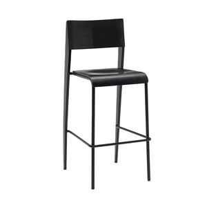 Artículo superventas de <span class=keywords><strong>Arena</strong></span> de moda, taburete de Bar con marco de Metal duradero con asiento de madera contrachapada para Homebar Brewing Tavern Alehouse Drunkery Pub - Product Image 1