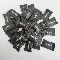 Gummies de Shilajit Naturel de l'Himalaya 60 pièces 180g Complément Alimentaire pour la Gestion de l'Énergie Adulte Gokshrua Muesli Noir Ashwagandha