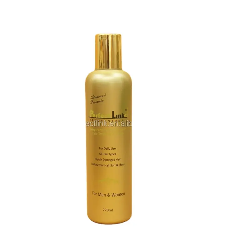 Keratin hair treatment lotion hair repair anti frizzy 270ml OEM ODM Manufacture Perfect Link