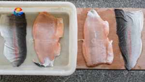 Macchina per rimuovere la pelle di pesce GB-270 macchina per sbucciare il salmone - Product Image 4