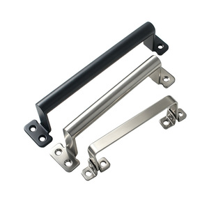 Stainless Steel Bar Handle For Wardrobe <b>Door</b> Minimalist Design Durable Surface Mount - Product Image 2
