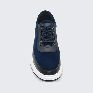 LANCI Spring Winter Anti-Slip Chunky Lace-Up Comfortable Breathable Genuine Leather High Quality <b>Sneakers</b> - Product Image 4