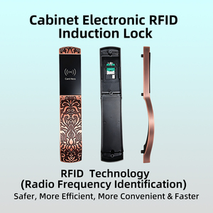 HF683SDN RFID ตัวล็อคตู้พร้อมกุญแจกันน้ำ ความสูง 220 มม. สำหรับตู้ล็อกเกอร์สระว่ายน้ำและระบบจัดเก็บของในห้องเปลี่ยนเสื้อผ้า - Product Image 2