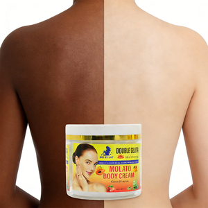Crème corporelle éclaircissante à l'extrait de carotte, marque privée OEM, SPF 50, riche en vitamine C, élimine les taches brunes et éclaircit <span class=keywords><strong>la</strong></span> peau - Product Image 2