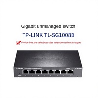 TP-LINK TL-SG1008D Switch Jaringan Ethernet Gigabit 8-Port untuk Perusahaan