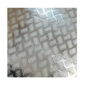 Interior Decoration Food Packaging 0.2mm Patterned Sheets Tread Aluminum Plate