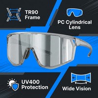Lunettes de soleil pour le cyclisme, lunettes de sport pour hommes et femmes, pour le vélo et la conduite