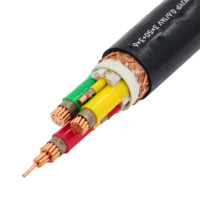 Cable de alimentación de cobre XLPE de 0.6/1kV, suministro directo de fábrica, cable eléctrico de baja tensión, OEM, ODM, personalizado, en stock