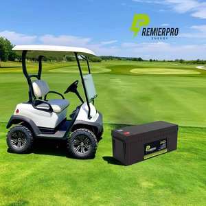12V 50AH 12V 400AH Système de stockage d'énergie domestique LFP à cycle profond rechargeable Bluetooth IP65 étanche LiFePo4 6000 cycles 100Ah - Product Image 1